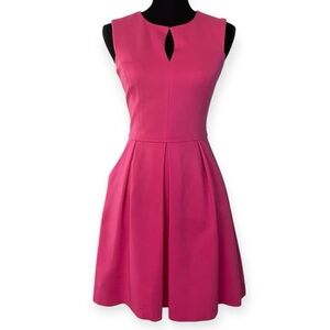 Trina Turk women’s Pink Swizzle Sleeveless Keyhole Mini Sunnie bubble cocktail